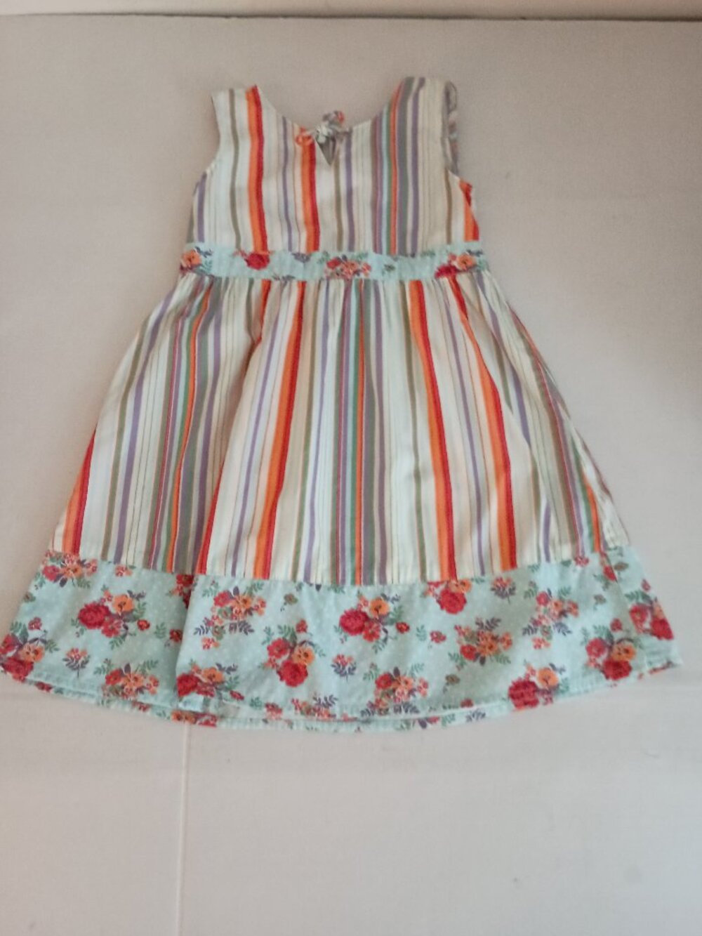 Old Navy Girls Colorful Striped Sundress Size 5 - Picture 12 of 12